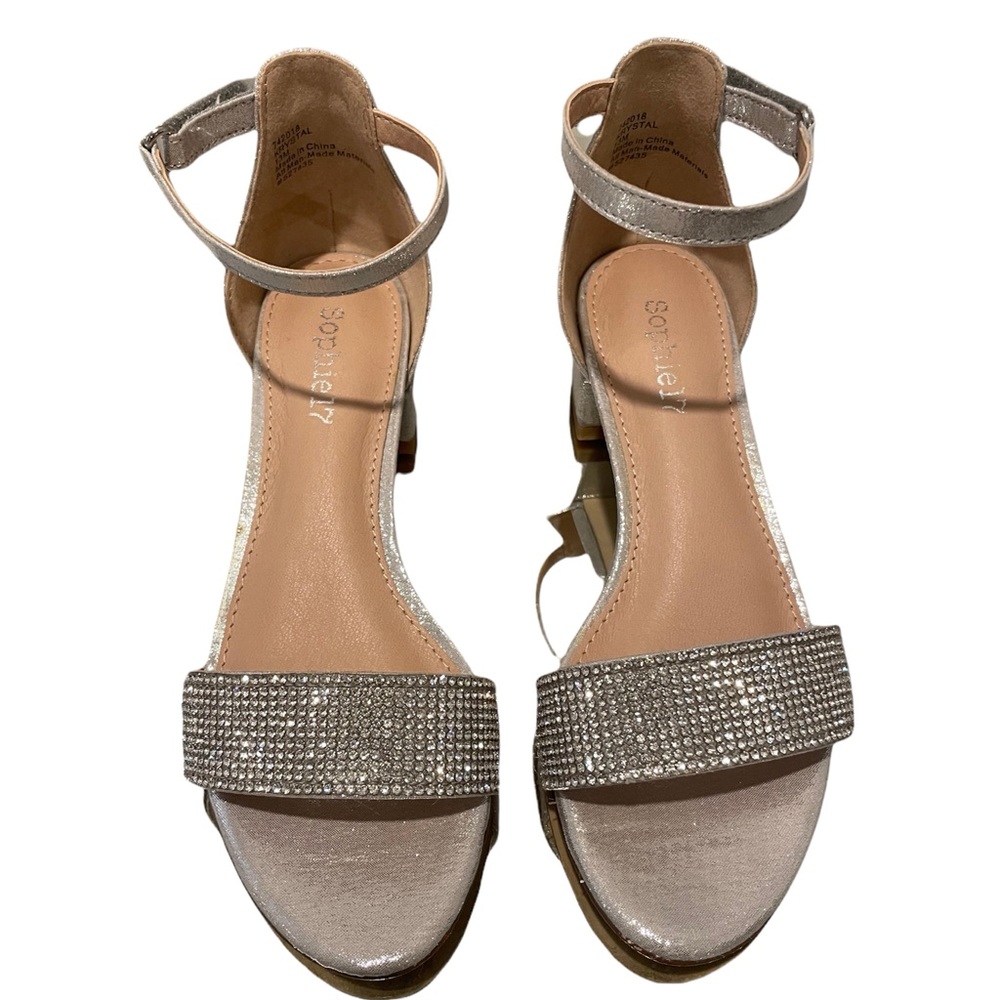 Sophie 17 Girls Krystal Dress Sandal.